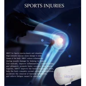 1.3 1.5 ATA 2 ATA Hyperbaric Oxygen Therapy Chamber HBOT Soft Chambers Oxygen