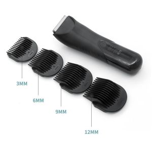 Cordless Men's Body Groomer with 600 mAh Battery 61–90 min Runtime and 6500 rpm
