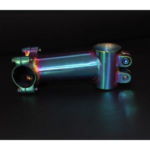 Ti3AL2.5V Titanium Bicycle Stem Bar Bore 25.4mm 31.8mm For MTB / Road Bike