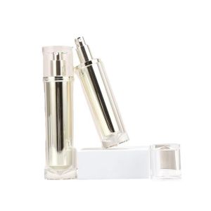 100ml Acrylic Airless Pump Face Lotion Cosmetics Bottle Cream Jar Set