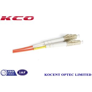 2.0m 2.0mm Multimode Fiber Optic Patch Cord with 62.5/125 Core for High Density