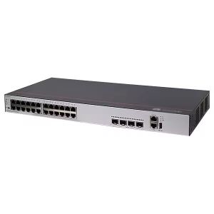 Stackable 24 Ports S5735-L24P4X-A1 Network Switch for Network Expansion