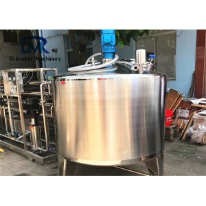 SUS 304 Liquid Process Equipment Juice Beverage Mixing Blending Tank