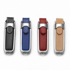 leather usb flash drives, leather usb flash disk, leather usb drives, leather
