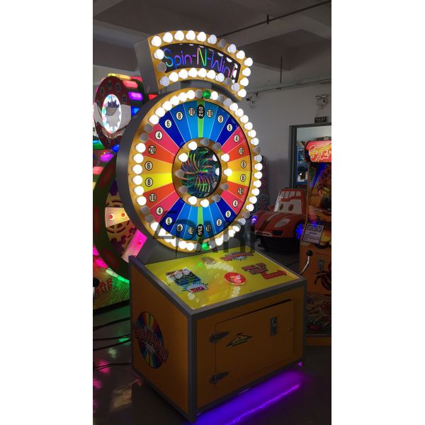 Spin n Win Prize Arcade Redemption Game Machine 12 Months Warranty