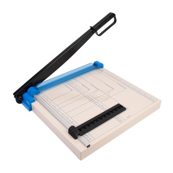 Sturdy and Durable A4 Manual Guillotine Paper Trimmer for Heavy Duty Paper