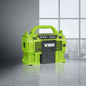 Digital Gauge 420mm 11Bar AC DC 12v portable electric foot for car tires