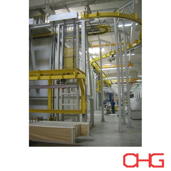 Quality Power and Free Overhead Conveyor System with Lift After-sales Service and Guide Equipment Installation wholesale