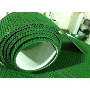 PVC Rough Top Conveyor Belt For Agriculture Industry Seeds Processing