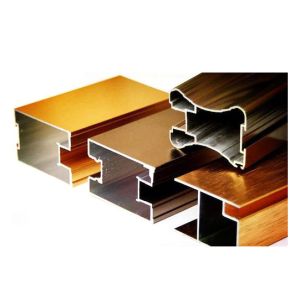 China Furniture Closet Frame 6063 Aluminium Wardrobe Door Extrusions on sale