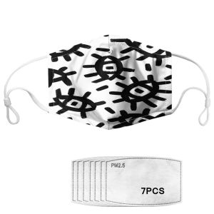 Men Women Washable Face Mask With Replaceable Filter