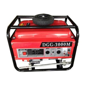 Hand start small portable generators gasoline power 3000w CE certificate