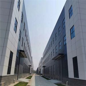 Galvanized Prefabricated Steel Structure Building Q235B Q345B Q355B