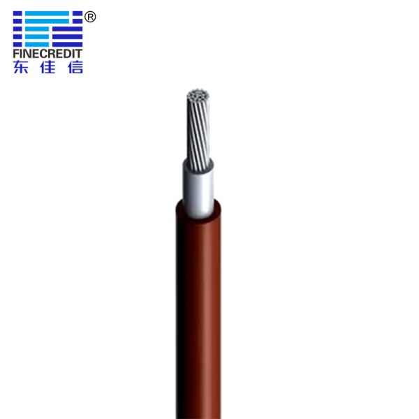 Quality Single Core 1.5mm2 H1Z2Z2-K Photovoltaic Cable Low Voltage PVC Sheath wholesale