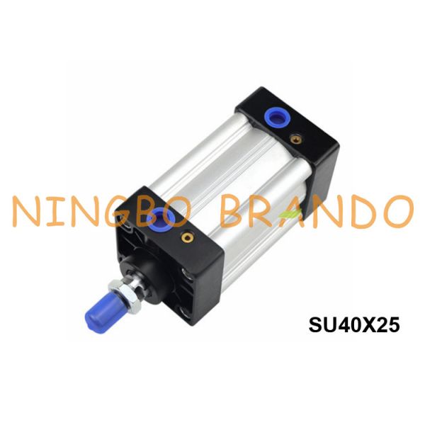Quality 40mm Bore 25mm Stroke Air Pneumatic Cylinder Airtac Type SU40X25 wholesale