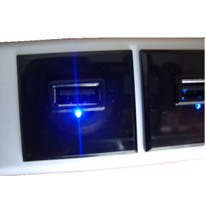 Multiple 11 USB Port Power Strip With Surge Protection For Home / Commercial Use