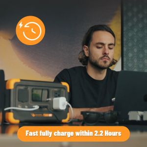 300W Inverter Solar Emergency Backup Power with 288Wh Capacity and MPPT Charge