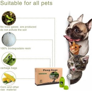 OEM Accepted Eco Friendly Biodegradable Pet Bags for Dog Poop Waste Food Package
