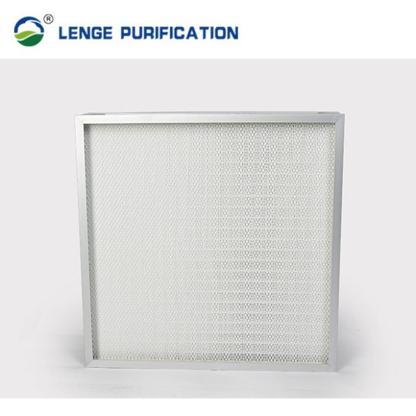 Quality U15 99.9995 % Aluminum Frame ULPA Filter For Cleanroom Environments wholesale