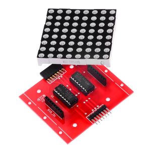5V 74HC595 8 * 8 Dot Matrix Driver Module With SPI Interface module for Arduino