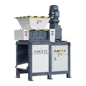 FANTE Compact Dual Shaft Wood Shredder for MDF Boards Veneer Panel Waste Wooden