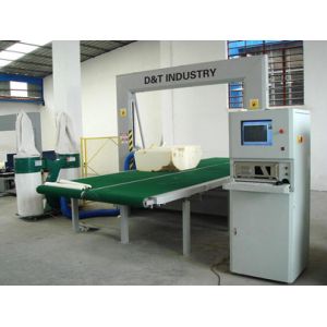 Cheap Good Quality DT Auto CNC Foam Contour Machine Cutter With Moving Table Brake System for sale