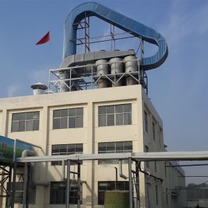 Continuous Working Starch Airflow Dryer Cassava Making Machine 304