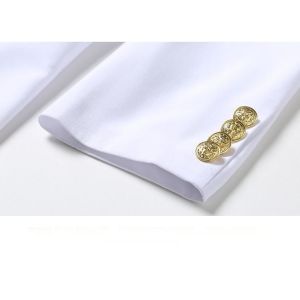 Classic White Ceremonial Suit Waterproof For Formal Events Ceremonial Uniform