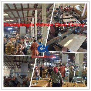 Automatic porcelain ceramic tile squaring and chamfering machinery, square