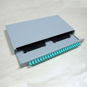 Duplex LC UPC Multimode OM3 Fiber Optic Termination Box