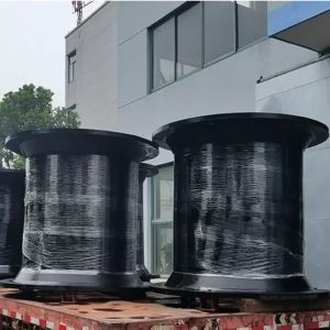 Pianc 2002 Marine Mooring Cell Rubber Fender Bumper With Steel Frontal Frame