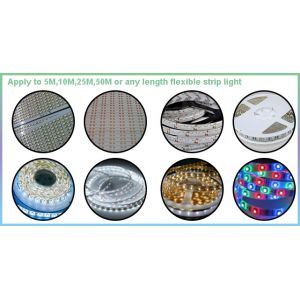 Any Length Flexible Strip SMT Mounting Machine 380VAC 250000CPH 0.5mm Components