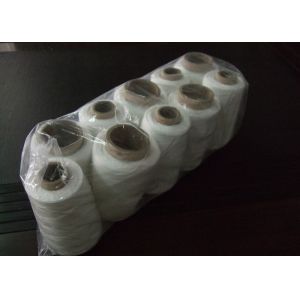 Cheap High Tenacity Spun Sewing Thread , 40s Raw White For Understitching for sale