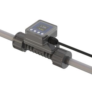 Cheap FL101 In-Line Ultrasonic Flow Meter with RS485 and 24V DC Power for sale