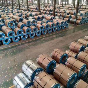 Cold Rolled Galvanized Steel Strip Coils Slit Edges DC01 EN 10130 / 10131