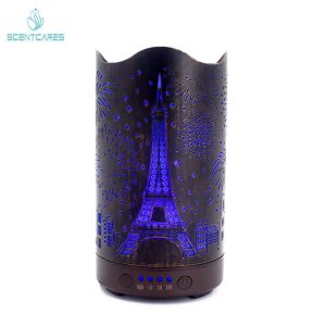 100ML Ultrasonic Metal Aroma Diffuser For Essential Oil