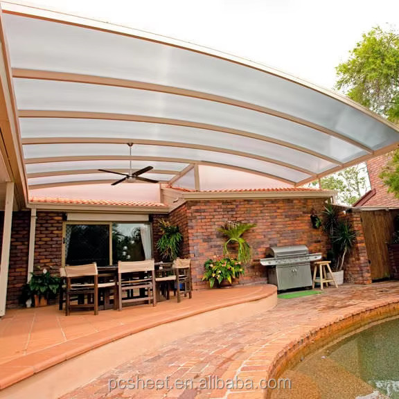 Quality Scratch Solution Polycarbonate Glass Panel 12mm Pc Solid Sheet Sun Sheet Solid Polycarbonate Sheet wholesale