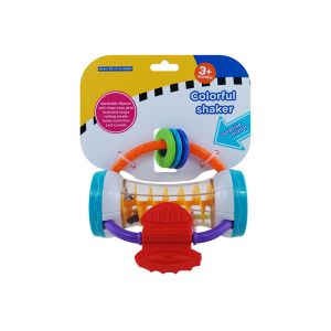 Food Grade Plastic Rattle Toys For Infants , Baby Teethers And Soothers