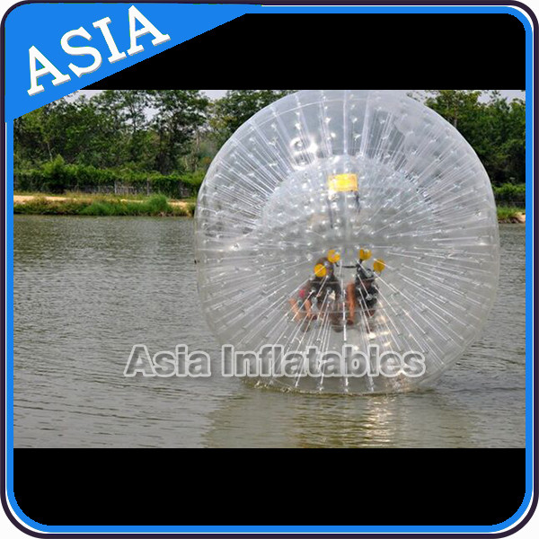 Quality Commercial Grade 1.0mm Clear TPU Inflatable Zorb Ball Used In Water wholesale