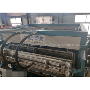 Automatic Rotary Paper Egg Tray Machine , pulp molding egg carton making machine