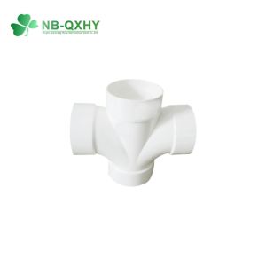 Customized Request PVC DWV Fittings for 1 1/2" to 6" Pipes ASTM D2665 45 Degree
