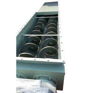 Custom Stainless Steel U-Shaped Screw Feeder Shaftless Screw Conveyor Sludge