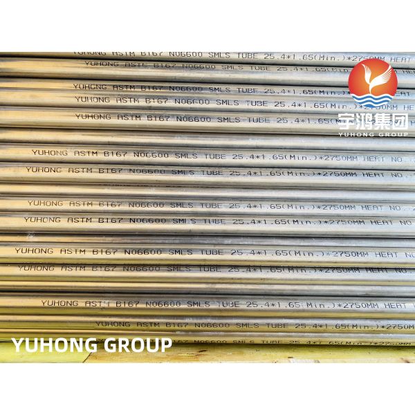 ASTM B167 Inconel 600 (UNS 06600) Seamless Nickel Alloy Pipe For Plant