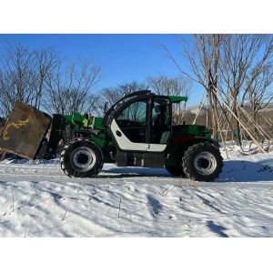 14m Reach 4 Ton Side Loader Forklift Telescopic Handler with Powerful Diesel