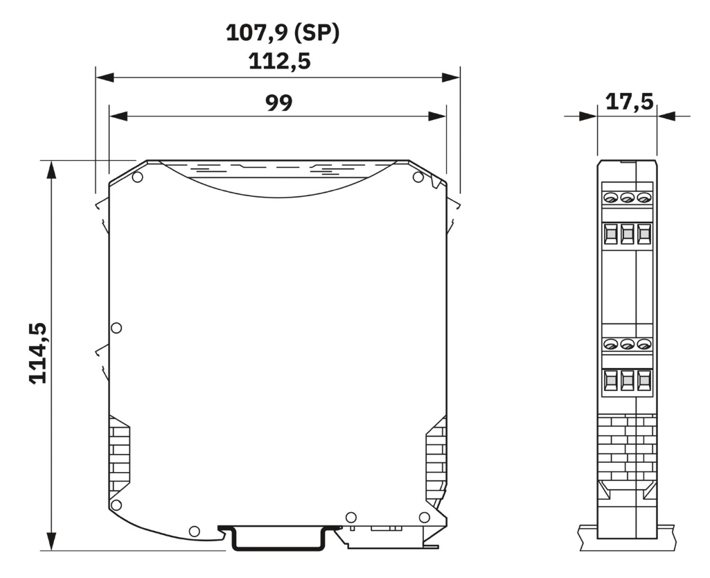 Phoenix MACX MCR-T-UI-UP 2811394 temperature measurement module has high