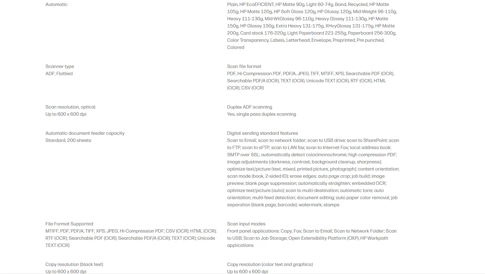 Hp E78630z Medium-speed Printer With 30PPM HP Color LaserJet Managed