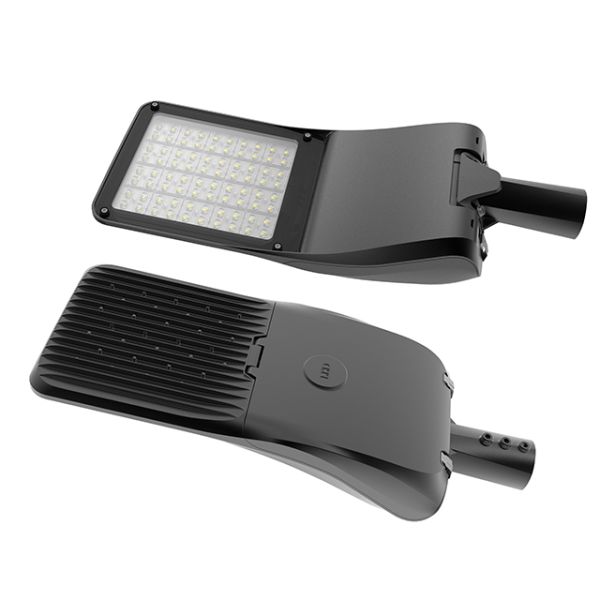 60w 3000K Waterproof LED Street Lights 4mm Thick Temperedglass Cover