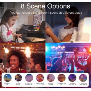 Glomarket Tuya 36w Smart Music LED Ceiling Light App Control Dimmable For