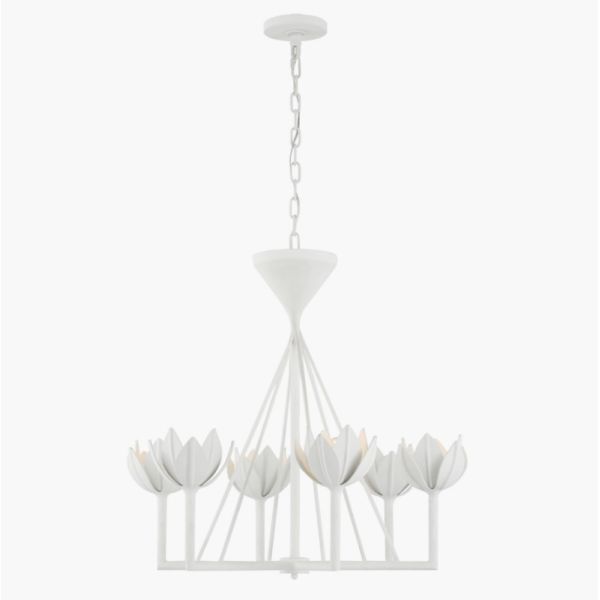 Visual Comfort's Alberto Small Low Ceiling Chandelier JN 5007 The Perfect