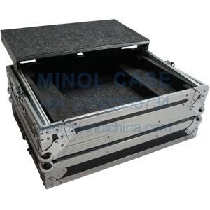 Flight Case With Glide Platform Laptop Stand DJ Case For Denon-MC6000